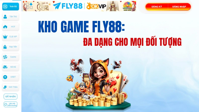FLY88 Review 2026 - Kho Game FLY88: Đa Dạng Cho Mọi Đối Tượng